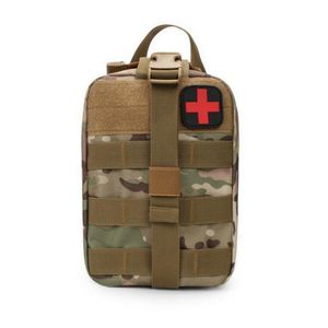 External Frame Packs Tactical Bag Outdoor First Aid Kit Climbing Lifesaving Wild Survival Emergency Military Hunting Utility Pouch Pack 230427