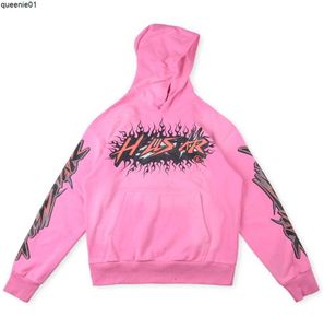 Moletom com capuz masculino, novo moletom com lavagem cerebral rosa com cérebro, moletom com capuz feminino, algodão, inverno, confortável, casual, hip hop, rua