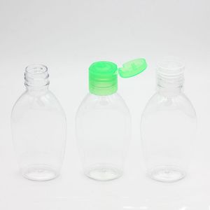 50 мл бутылка для мгновенного дезинфицирующего средства для рук, пустые бутылки для мытья рук, пластиковая бутылка из ПЭТ для дезинфицирующего средства с откидной крышкой Blont