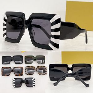 Trend Men Sunglasses For Women Oversized Square Black Sunglasses Designer Summer Casual Shade Mens Holiday Beach Glasses Womens 40090