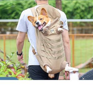 Carriers Pet Backpack Medium Dog Special Tactical Backpack Breathable Backpack MediumSized Dog Special Tactical Backpack