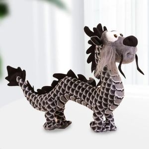 Świąteczna zabawka smok maskotka 2024 Dragon Mascot Plush Festival Chiński zodiak nadziewany domek domowy Nowy rok prezent 231128