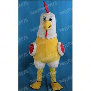 Performance Cute Rooster Mascot Costumes Cartoon Character Outfit Suit Carnival Adults Size Halloween Christmas Party Carnival Dress Suits