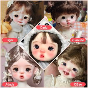 Dolls Design Dada BJD Doll 16 Cute Girl High Quality Expression Nude Ball Jointed 230427