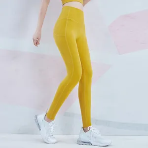 Pantaloni attivi Willarde Leggings da yoga da donna Collant sportivi a compressione a vita alta per allenamento da donna Palestra da donna con tasche