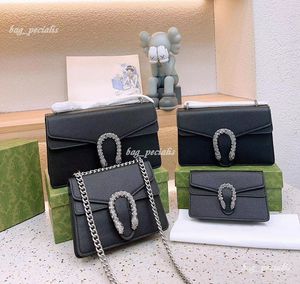 Tasarımcı çanta mini woc Vintage klasik baskı Ekose Çiçek Zincir Cüzdan Bayan Deri omuz çantası Çanta Birden fazla stil boyutları renkler bag_pecialis