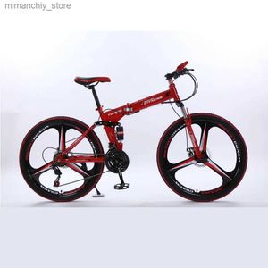 Biciclette Doub Disc Brake Bicycs pieghevole 20 24 26 29 pollici Mountain Bike / Whosa Mountain Bicycs Q231129