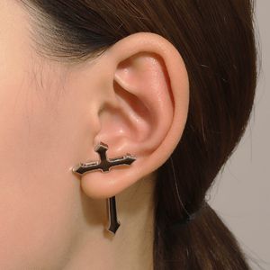 Hip Hop Stil Kreuz Ohrstecker Frauen Männer Kreuz Ohrringe für Geschenk Party Modeschmuck