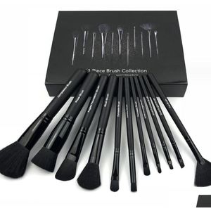 Makeup Brushes Makeup Brushes Low Price 11st/Set Elf Brush Set Face Cream Power Foundation Mtipurpose Beauty Cosmetic Tool With Box B DHQPE