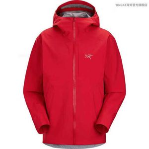 Jaquetas masculinas casacos arcterys com capuz arcterys ralle série goretex à prova de intempéries masculino à prova de vento duro escudo carga casaco redh WN-BXIN