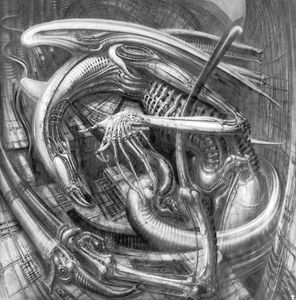 Art Poster Hr Giger Li II Fabric poster 24quot x 24quotDecor0143596695