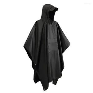Raincoats 3 In 1 Waterproof Raincoat Outdoor Multifunction Rain-Proof Rain Coat For Men Women