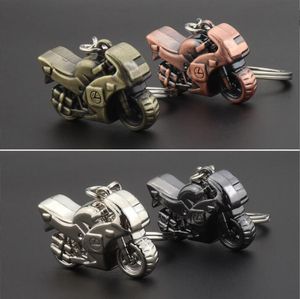Simulated Mini Heavy Duty Motorcycle Keychain Vintage Color Gift