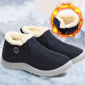 Stövlar snö män casual skor man armé mens vinter sneakers andas vattentätt fotled skor 231128