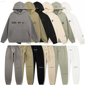 Herrtröjor tröjor designer hoodie toppkvalitet dimma väsentliga män kvinnor pullover hip hop tracksuit överdimensionerad jumper ladys highend pants asiatisk sxl