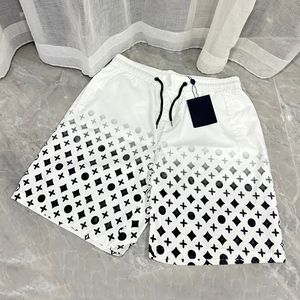 Shorts masculinos moda casual respirável impressão designer verão praia board shorts calças homens roupa de banho