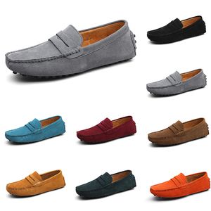 men casual shoes Espadrilles triple black navy brown wine red green Sky Blue Burgundy mens sneakers outdoor jogging walking seventy six