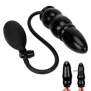 Sex Spielzeug Massagegerät Aufblasbarer Dildo Butt Plug Anal Expander Spielzeug für Frauen Männer Paare Spiele Vaginale Prostata-Massagegerät Produkte