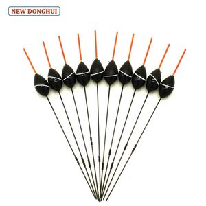 Angelzubehör Donghui 10pcsLot Schwarz Float Bobber 05g10g1520g Auftrieb Oem Factory Store 201161 231128