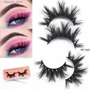 Falska ögonfransar 5D Mink Eyelashes långvariga mink fransar naturliga dramatiska fluffiga ögonfransar förlängning tjock lång 3D falska ögonfransar smink lash q231129