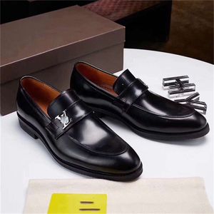 10ASIZE 6 till 13 Classic Luxury Mens Wingtip Oxford Designer Dress Shoes äkta läder handgjorda manliga brogue affärsdräkt skor för män