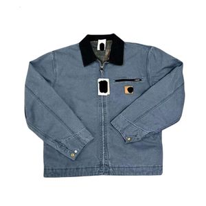 Carhart designer casaco de alta qualidade dez cores j97 tingido lavagem casaco americano jaqueta de lã moda luxo para mulheres masculino solto e confortável