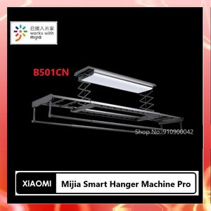 Organizzazione Xiaomi Mijia Smart Hanger Machine Pro Asta di asciugatura retrattile e regolabile Lavagna luminosa curva di grandi dimensioni Funziona con l'APP Mihome