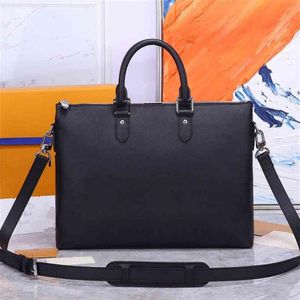 Men's black suede leather business briefcase handbag messenger bag263M