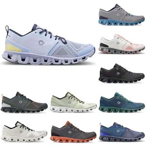 com caixa de sapatos Cloud x Running Shoes Homem Mulher Nuvens Onclouds 1 5 Rust Red Run Workout e Cross Trainning 2023 Homens Mulheres Designer Trainer Sneaker 5.5 - 12