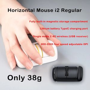 Combo tastiera e mouse orizzontale i2 per laptop con convertitore Sensibilità regolabile a quattro velocità Squisito e compatto Comodo ufficio 231128