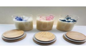 Doğum Günü Mum Yapımı DIY Jars Borosilate Cam Seal Pot Teneke Tip Çay Atıştırmalık
