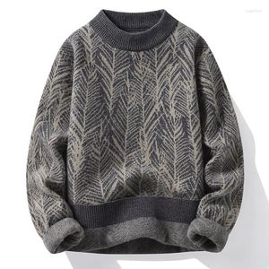 Männer Pullover Männer 2023 Winter Korea Stil Verdicken Warme Pullover Mode Wolle Pullover Männlich Volle Größe M-XXXL