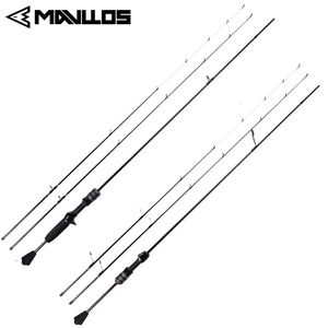 Bootsangelruten Mavllos Delicacy BFS Casting Rod mit solider UL-Spitze Lure 068g0810g Carbon Ultralight Carp Forelle Spinning 231129