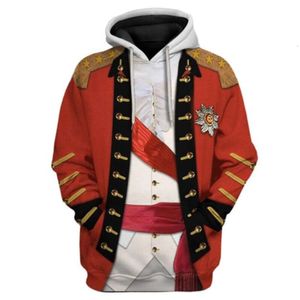 Personaggi storici Uniforme periferica Pullover con cappuccio stampato in 3D Cosplay Maglione da uomo periferico Maglione da donna Felpa 119VUC