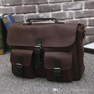 Factory whole men bag retro crazy horse leather high-capacity portable mens business package leisure leathers backpack233y
