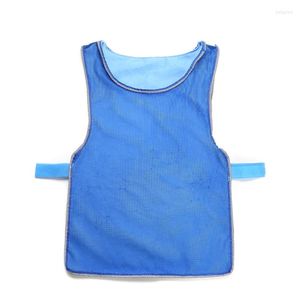 Женские жилеты испарительные охлаждающие жилеты для женщин Мужчины Отражающие ледяные рубашки