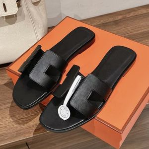 Luxury fashion printing sheepskin design sandals women shoe designer flat slide home slipper shoes in Slippers35-43size 2023