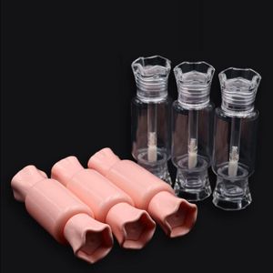 Eeipa 9 ml süßer Bonbonform leerer klarer Lipgloss-Behälter tragbarer DIY-Lippenbalsam-Flüssigkeit klar rosa rot Eeipa