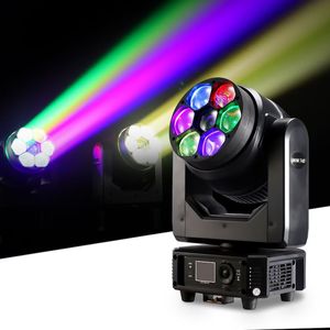 Stage Moving Head Lights 7*40W Bee Eye Beam Wash Zoom Light With Sound Activated DMX Control för DJ Disco Party Nightclub Wedding KTV