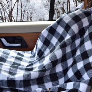 Blankets 100cm 60cm 12V Car Electric Blanket Grid Energy-saving Warm Autumn And Winter