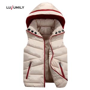 Parkas Lusumily Women Winter gilet whitcoats 2022 Cardigans Casual Slim Slim Warm Parkas Outwear Female Coat femminile