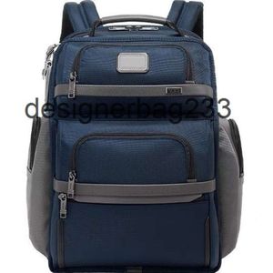 mens bookbag TUMS designer back pack backpack men Luxury book Handbag bags Alpha3 Series 2603578 Navy Blue Contrast Grey Mens Fashion Computer Bag M22E
