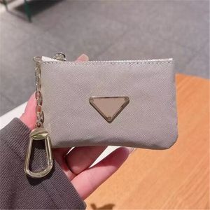 Designer nyckelkedja modetillbehör påse män kvinnor mini plånböcker zip pocket pourse älskare nyckelchains korthållare nyckelring