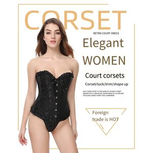 Arm Shaper Women'S European American Court Corset Mom'S Postpartum Repair Shaping Clothes Bridal Chest Support Waist Abdomen Tightening 231129