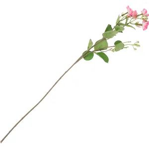 Flores decorativas flores artificiais decorações de bolo peças centrais de casamento como arranjos falsos secos reais decoração diy