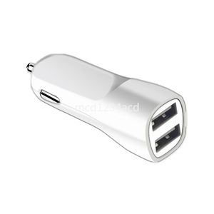 Dual USB Ports 2.1A Car Charger chargers power adaptor For iphone X 11 12 13 14 15 Pro max Samsung S20 S23 S24 M1