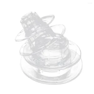 Dinnerware Sets Cupcake Display Stand Round Cake Carrier Clear Cup Paper Macaron Pan Donut Racks