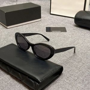 Kattögon solglasögon för kvinnor designer solglasögon toppkvalitet 16 mode uv400 ovala solglasögon witn box