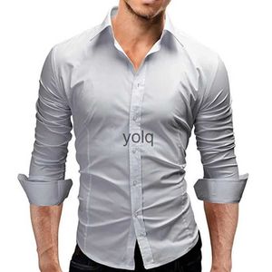 Erkekler Sıradan Gömlekler 2023 Sonbahar/Kış Yeni Törenli Gömlek Eklemesi Uzun Sleeveyolq