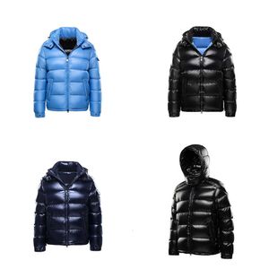 Herrenmäntel, maßgeschneiderte glänzende Baumwoll-Winter-Bubble-Herren-Daunen-Designer-Puffer-Wattierungsjacke